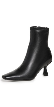 Thandy Curved Heel Ankle Boots