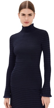 Phyllis Turtleneck in Geo Knits