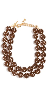 Polka Dot Double Layered Necklace