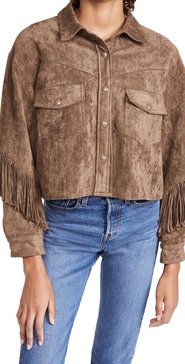 Hot Cocoa Fringe Jacket