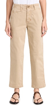 Lillian Crop Chino Trousers