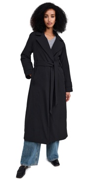 George Padded Wrap Coat