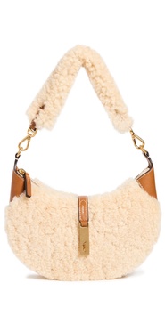 Shearling Vachetta Id Mini Shoulder Bag