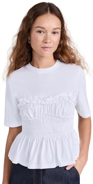 Vilde T-Shirt Jersey White