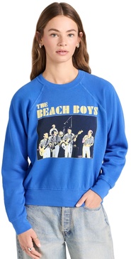 The Beach Boys Concert Raglan Crew Sweatshirt