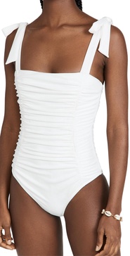 Constance Ruched One Piece Swimsuit