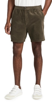 Pull on Easy Shorts in Fine Wale Cord 5.5"