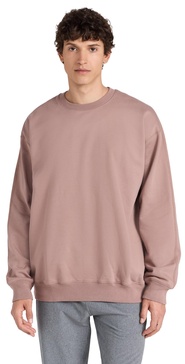 Midweight Terry Relaxed Crew Neck Sweatshirt