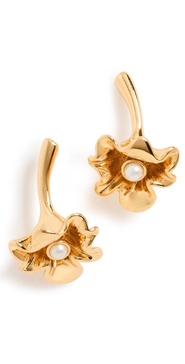 Ruffled Lily Stud Earrings