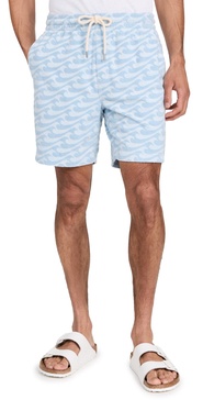 Cabana Towel Terry Sweatshorts 6.75"