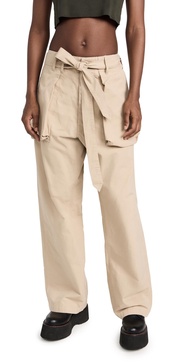 Belted Utility Pants