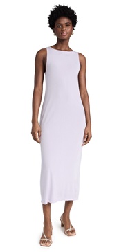 Vaquita Rib Knit Sleeveless Maxi Dress