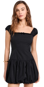 Bubble Hem Mini Dress