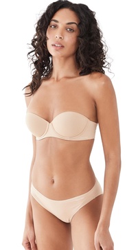 CK Push Up Strapless Bra