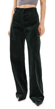 Patch Pocket Corduroy Pants