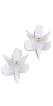 Small Paper Lily Earrings