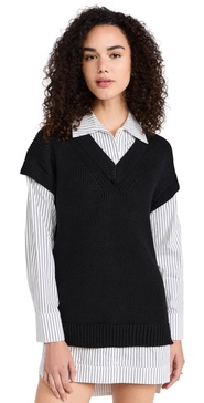 Ishilly Layered Sweater Dress