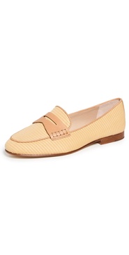 Penny Raffia Loafers