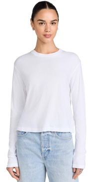 Sabine Cropped Long Sleeve Top