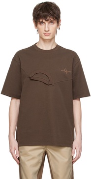 Brown 2-In-1 T-Shirt