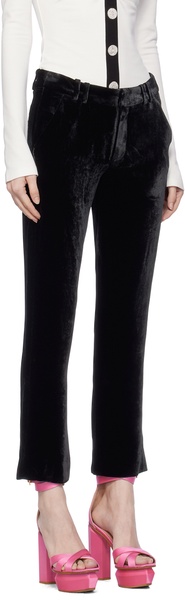 Black Flared Trousers