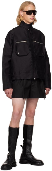 SSENSE Exclusive Black & Beige Sepoy Shorts