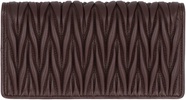 Miu Miu Quilted Flap Wallet