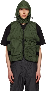 Green Coated Vest