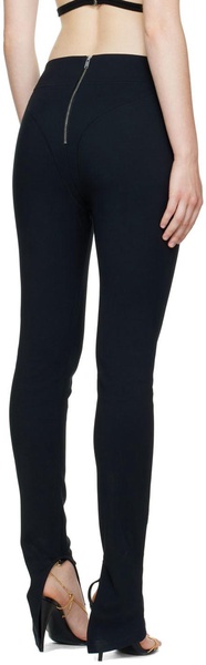 Black Double Arch Corset Trousers