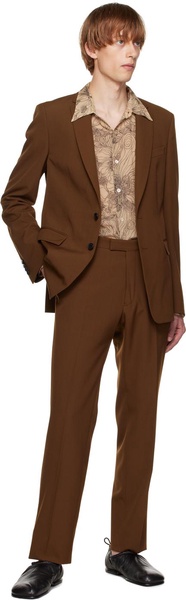 Brown Wool Suit