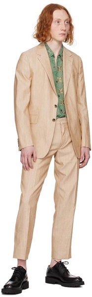 Tan Notched Suit