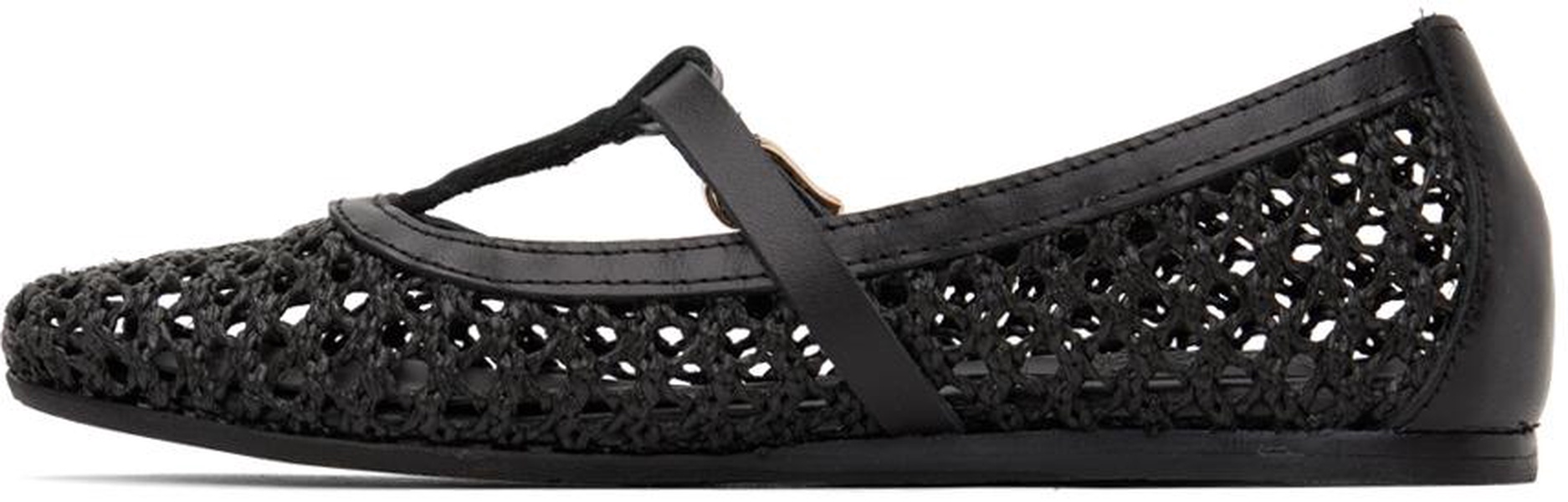 Black Aerati Ballerina Flats