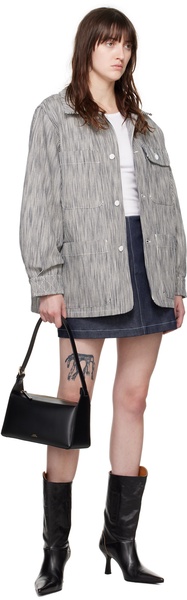 Navy & White Katie Holmes Edition Emma Jacket