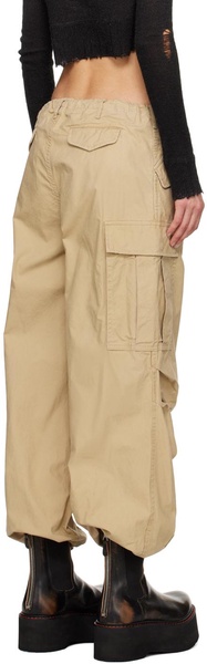 Khaki Balloon Army Trousers