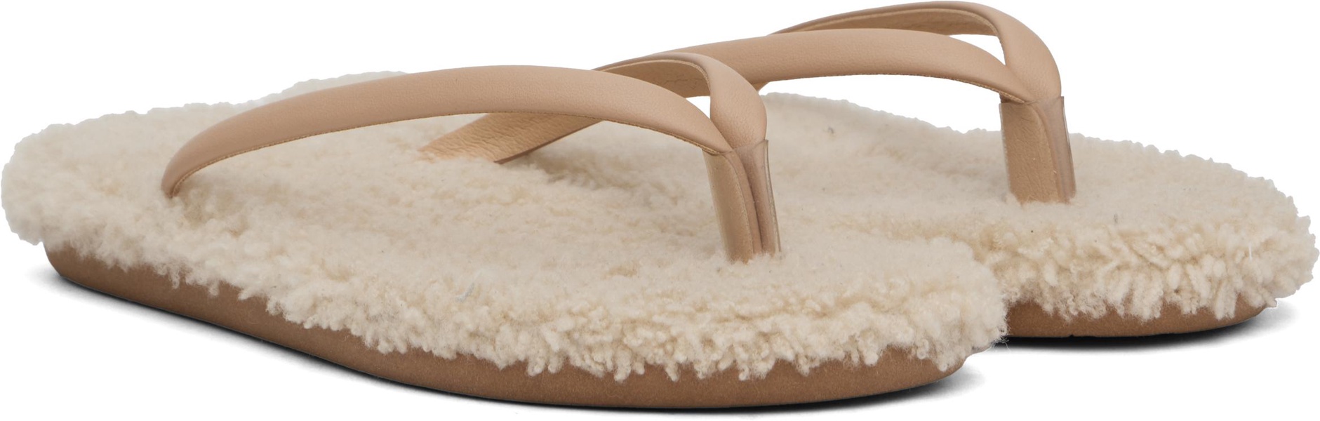 Beige Saionara Flip-Flops