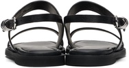 Black Geo Sandals