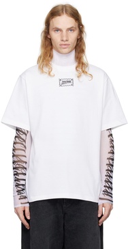 White Lace Label T-shirt