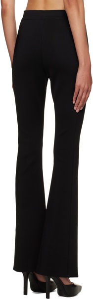 Black Flared Trousers