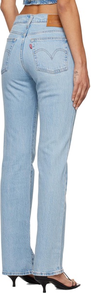 Blue Wedgie Bootcut Jeans