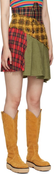 Khaki Margo Bustier Miniskirt