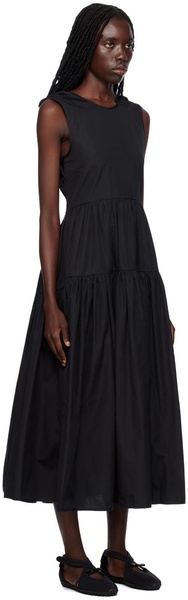 Black Ruth Midi Dress