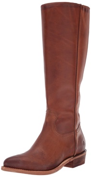 FRYE Women's Billy Inside Zip Tall Western Boot, Caramel Extended, 6.5 M US