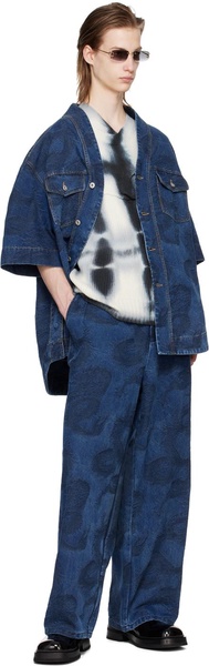 Blue Dragon Denim Shirt