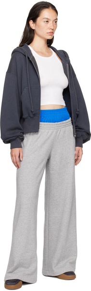 Gray KSENIASCHNAIDER 2-in-1 Track and Sweat Lounge Pants