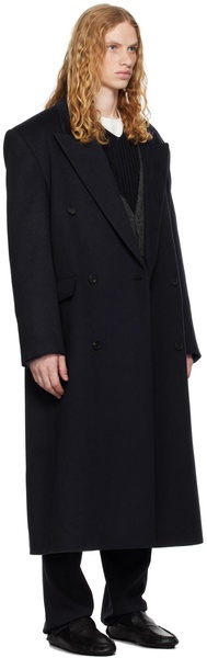 Navy Velasco Coat