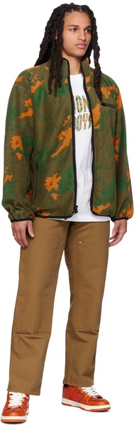 Multicolour Camouflage Reversible Jacket