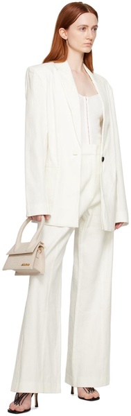 White Manon Trousers