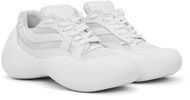 White Bumper Hike Low Top Sneakers