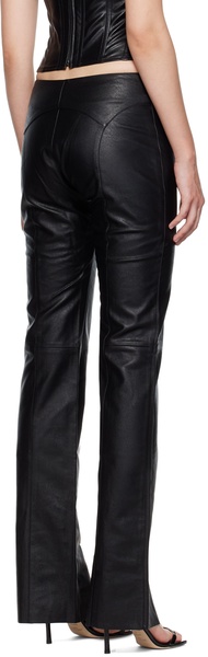 Black Element Faux-Leather Pants