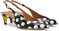 Black & White Polka Dot Heels